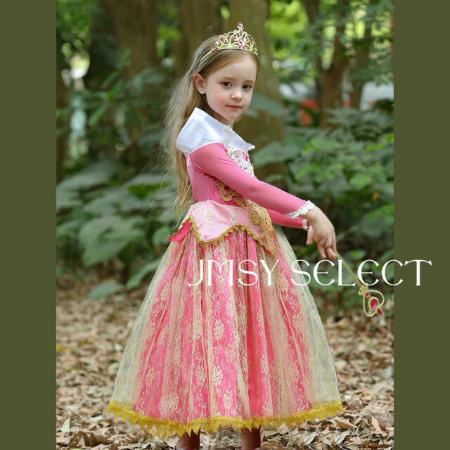 110cm☆オーロラ姫 オーロラドレス 仮装 子供コスプレ ハロウィンディズニー 110cm★半袖オーロラ姫 オーロラドレス 仮装 子供コスプレ ディズニー