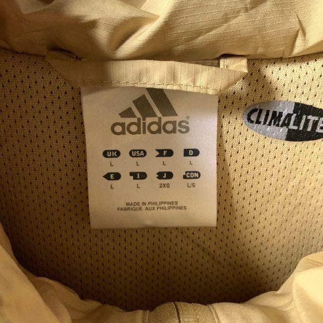 adidas - 00s adidas カレッジ ナイロン ハーフジップ ジャケット