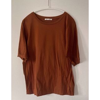 マカフィー(MACPHEE)のMACPHEEマカフィー テラコッタ色 カットソーTシャツ　Sサイズ(Tシャツ(半袖/袖なし))