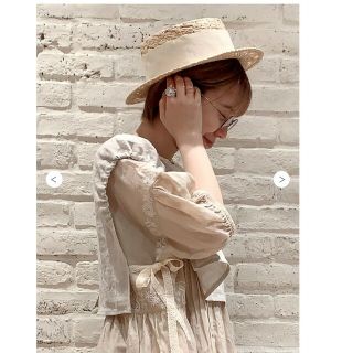 TSUHARU by Samansa Mos2 - 新品 TSUHARU 夏花刺繍ワンピース レース