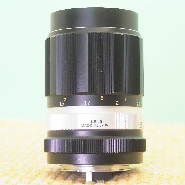 コニカ HEXANON 135mm f3.5 単焦点 オールドレンズ 88 9