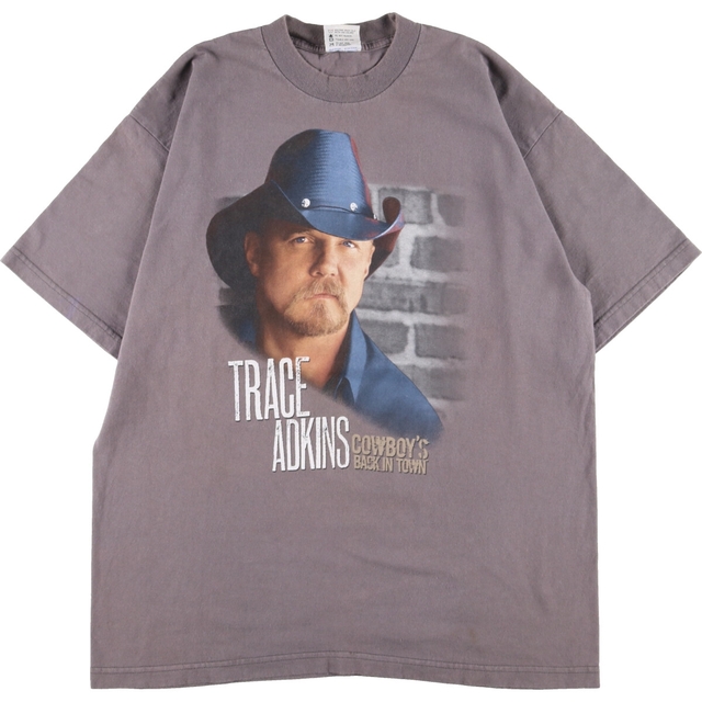 BAYSIDE TRACE ADKINS トレースアドキンス 両面プリント バンドTシャツ バンT USA製 メンズXL /eaa342508