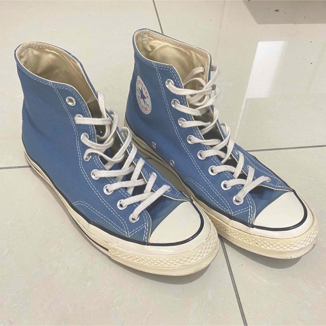 CONVERSE(コンバース)のコンバース　CT70 チャックテイラー　ネイビー　三つ星　HI 27.5  メンズの靴/シューズ(スニーカー)の商品写真