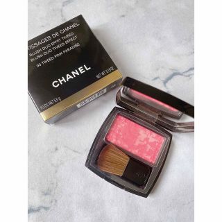 CHANEL チーク　ツイードピンク