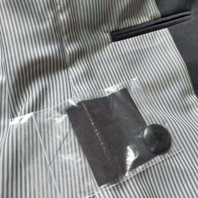 THESUITSCOMPANYグレー レディース パンツスーツセットアップ M レディースのフォーマル/ドレス(スーツ)の商品写真