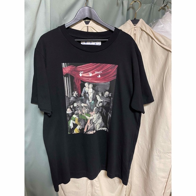 正規新品 20SS OFF-WHITE オフホワイト カラヴァッジョ Tシャツ