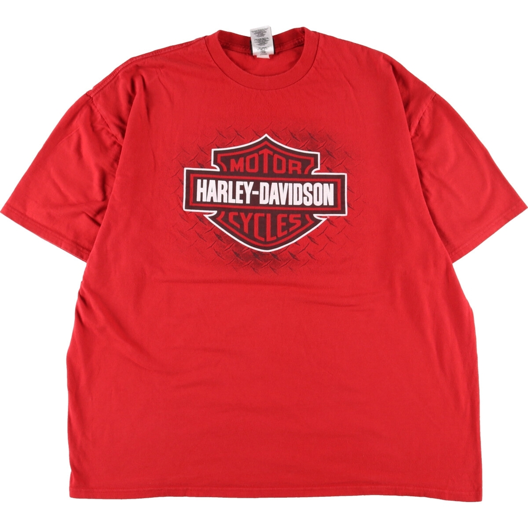 ハーレーダビッドソン Harley-Davidson 両面プリント モーターサイクル バイクTシャツ XXL ヴィンテージ /eaa343829