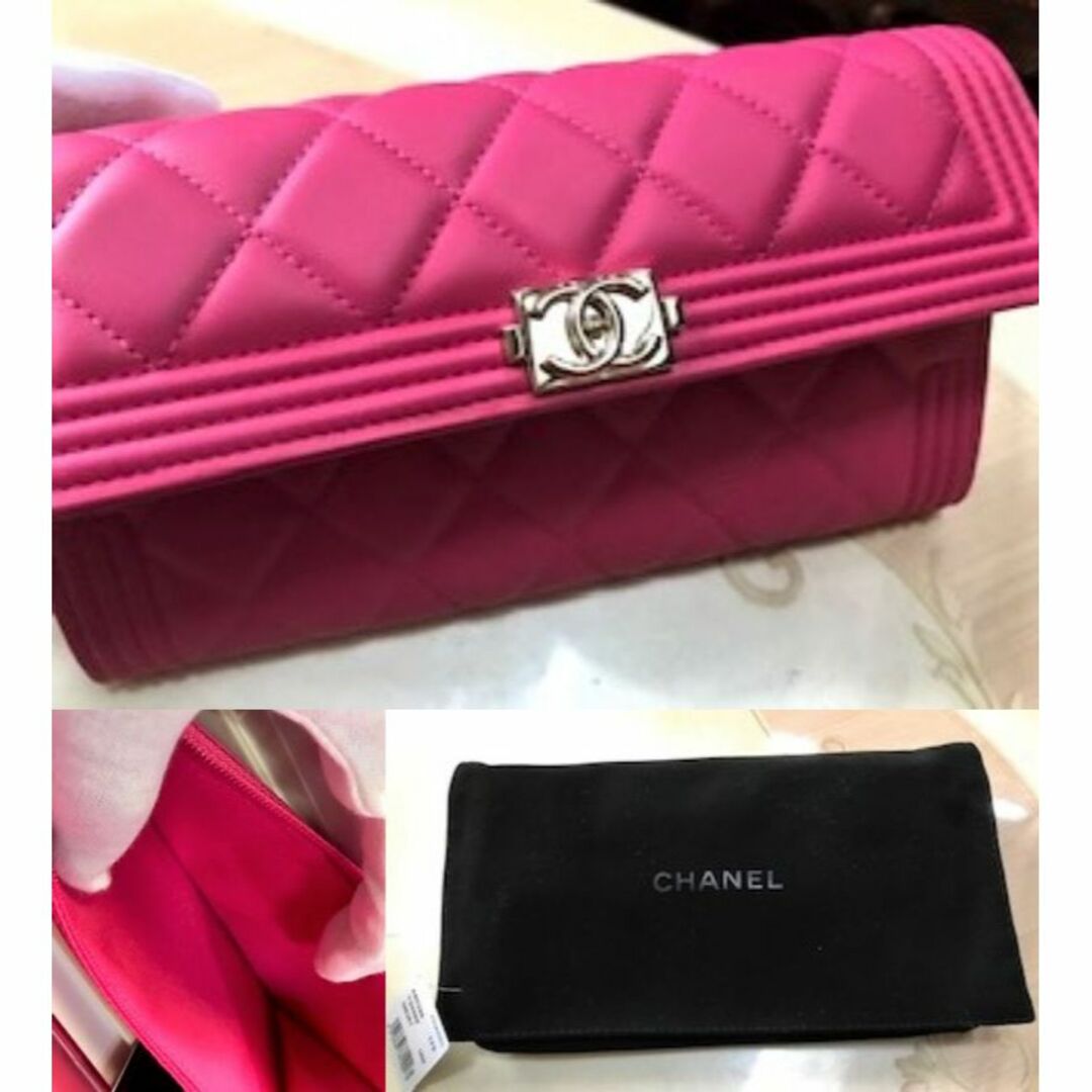 CHANEL(シャネル)の新品♬ CHANEL シャネル 　ボーイシャネル 　長財布♪ レディースのファッション小物(財布)の商品写真