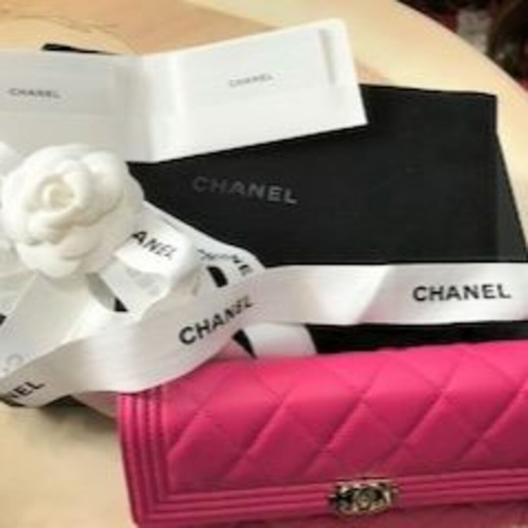 CHANEL(シャネル)の新品♬ CHANEL シャネル 　ボーイシャネル 　長財布♪ レディースのファッション小物(財布)の商品写真