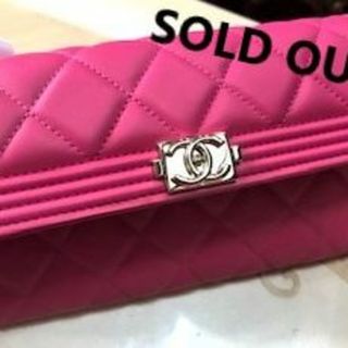 シャネル(CHANEL)の新品♬ CHANEL シャネル 　ボーイシャネル 　長財布♪(財布)