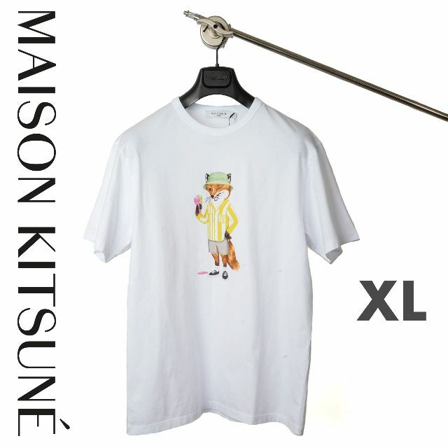 新品 Maison Kitsune ドレスド フォックス Tシャツ XL