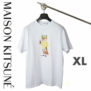 メゾンキツネ(MAISON KITSUNE')の新品 Maison Kitsune ドレスド フォックス Tシャツ XL(Tシャツ/カットソー(半袖/袖なし))