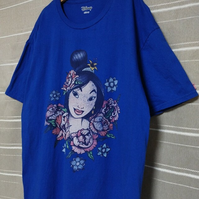 DisneyディズニームービーTシャツtシャツMulanムーランキャラクターL