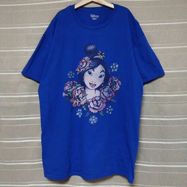 DisneyディズニームービーTシャツtシャツMulanムーランキャラクターL