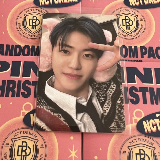 新品本物 NCTDREAM PINK CHRISTMAS ジェミン トレカ アイドルグッズ