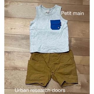 アーバンリサーチドアーズ(URBAN RESEARCH DOORS)の男の子夏服セット　90(Tシャツ/カットソー)