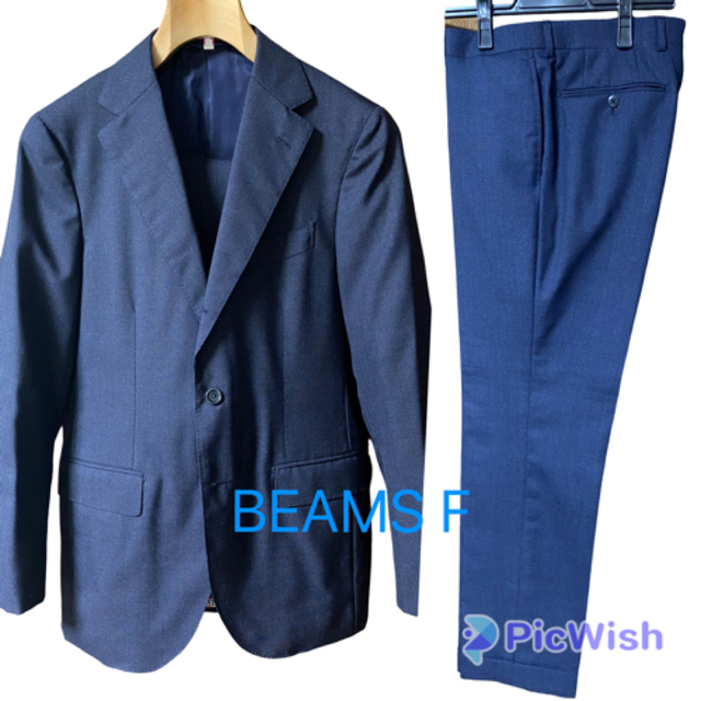 BEAMS F - BEAMS F オリジナルスーツ ネイビー46の通販 by たぽす's