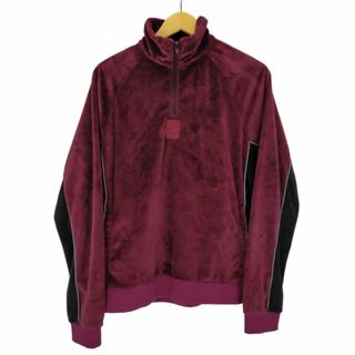 フィラ(FILA)のFILA(フィラ)  VELOUR HALF ZIP PULLOVER メンズ(パーカー)