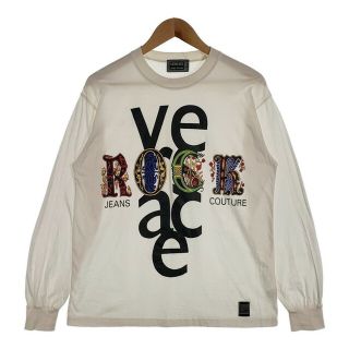 ヴェルサーチ(VERSACE)のヴェルサーチジーンズクチュール プリント ロングスリーブTシャツ(Tシャツ/カットソー(七分/長袖))