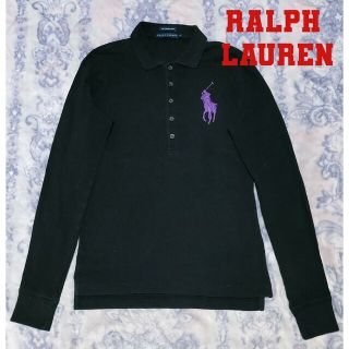 Ralph Lauren - Ralph Lauren ポロシャツ L レディース 乗馬 ロゴ