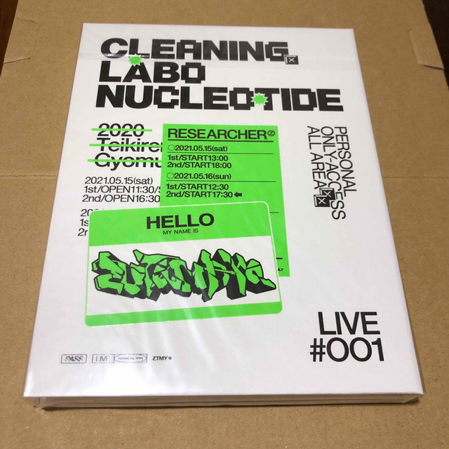 CLEANING　LABO「温れ落ち度」（初回限定盤）Blu-ray 新品未開封 1