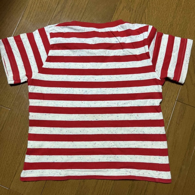 Champion(チャンピオン)のボーダーTシャツ★110㎝ キッズ/ベビー/マタニティのキッズ服男の子用(90cm~)(Tシャツ/カットソー)の商品写真