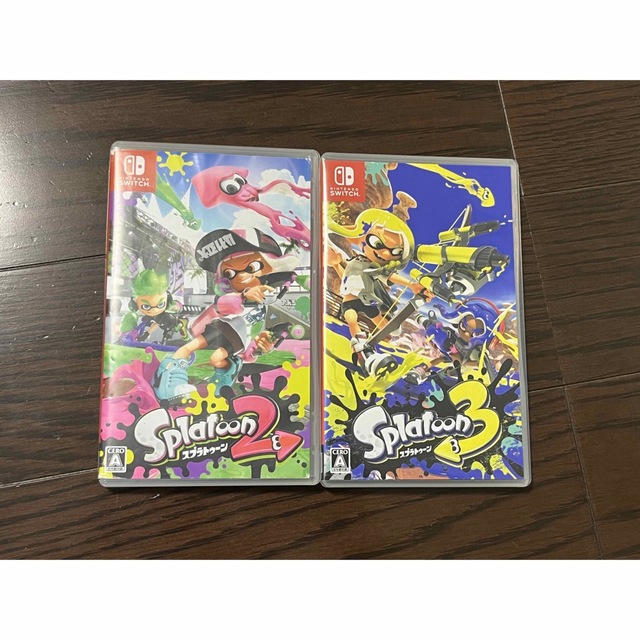 【2本セット】スプラトゥーン3 、スプラトゥーン2