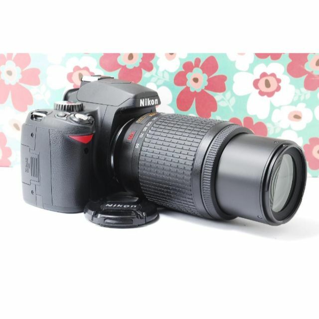 ❤️初心者お勧め❤Nikon Ｄ60❤️小さい軽るい簡単綺麗❤望遠レンズセット❤