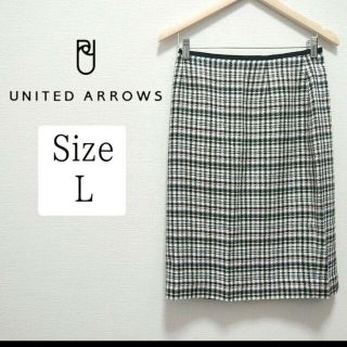 ユナイテッドアローズ(UNITED ARROWS)の【UNITED ARROWS】チェックタイトスカート(ひざ丈スカート)