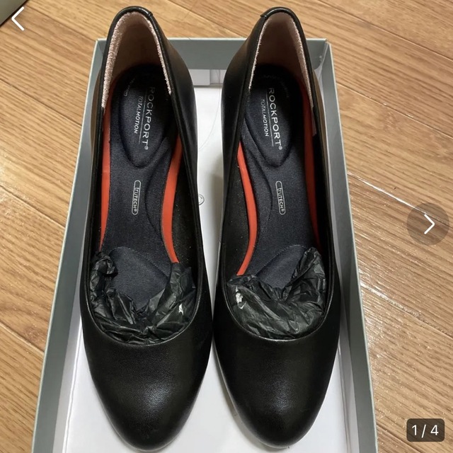 ROCKPORT(ロックポート)のロックポート ブラックパンプス 23cm レディースの靴/シューズ(ハイヒール/パンプス)の商品写真