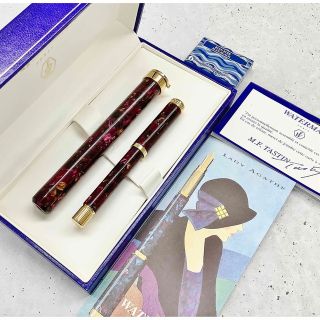 ウォーターマン(Waterman)の未使用 ウォーターマン 万年筆 レディアガサ 18k waterman 箱付き(ペン/マーカー)