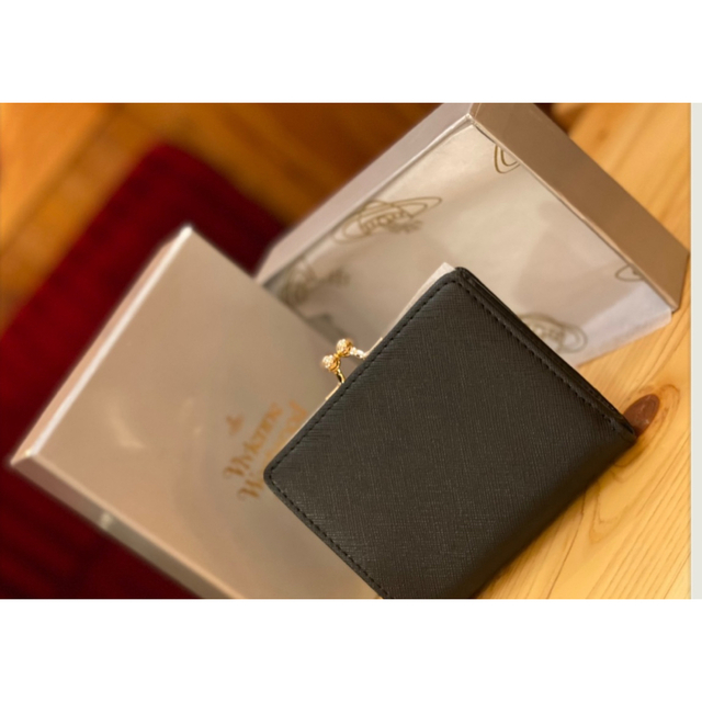 Vivienne Westwood(ヴィヴィアンウエストウッド)のヴィヴィアン　折り財布　がま口　レディース　財布 メンズのファッション小物(折り財布)の商品写真