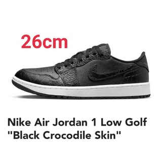 NIKE - Nike Air Jordan 1 Low Golf Crocodile ナイキ