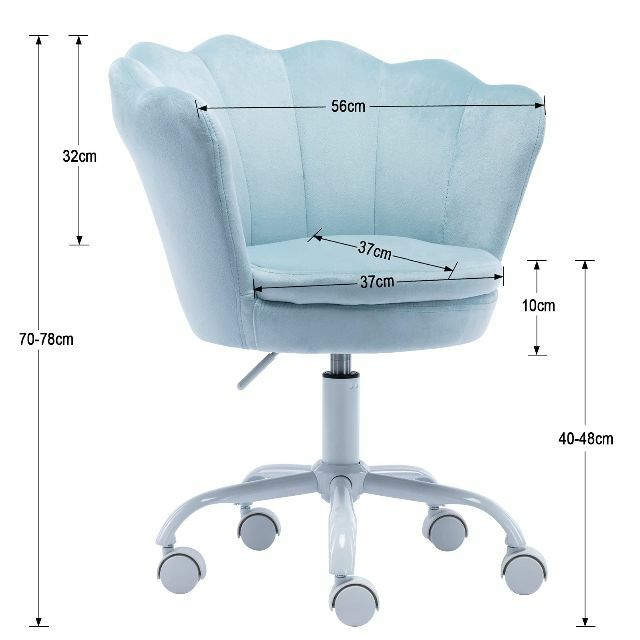 色: ブルー】Kmax デスクチェア 学習チェア オフィスチェア 学習椅子 ...