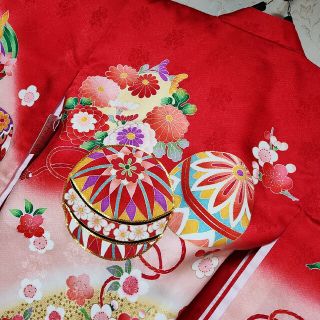 607 正絹 女児 お宮参り 祝着 きものの通販 by mimi's shop|ラクマ