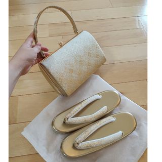 ゆきこ様 専用 美品 メタルビーズバック 2WAY
