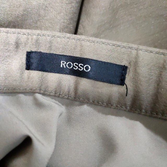 ROSSO(ロッソ)のロッソ  オーガンジーサーキュラースカート  S  カーキ レディースのワンピース(ロングワンピース/マキシワンピース)の商品写真