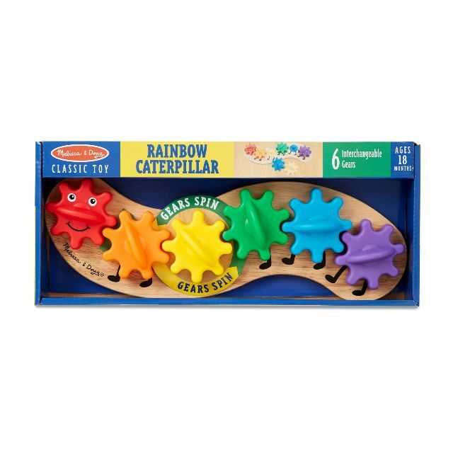 【人気商品】メリッサ&ダグMelissa&Doug 木製おもちゃ レインボーキャ 2