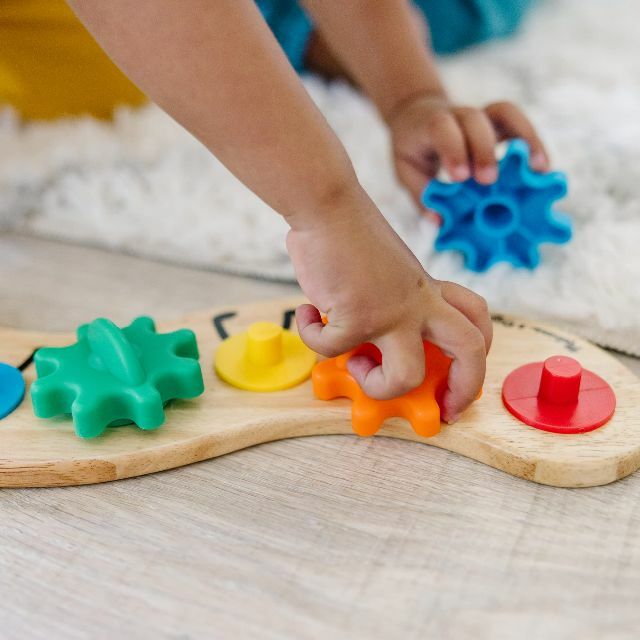 【人気商品】メリッサ&ダグMelissa&Doug 木製おもちゃ レインボーキャ 5