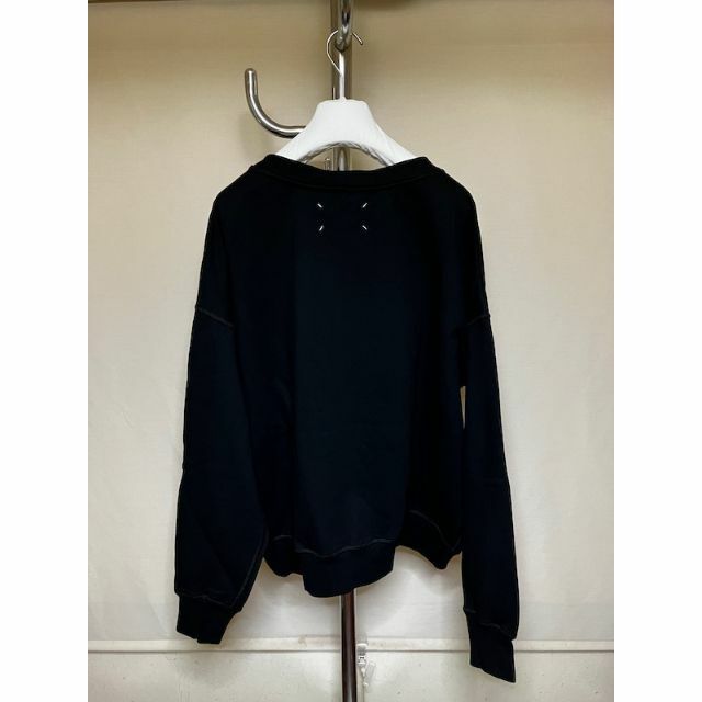 Maison Margiela（旧Maison Martin Margiela） - 新品 22ss XL マルジェラ ブランドロゴ スウェット 黒 4829 Maison Margiela（旧Maison Martin Margiela） - 新品 22ss XL