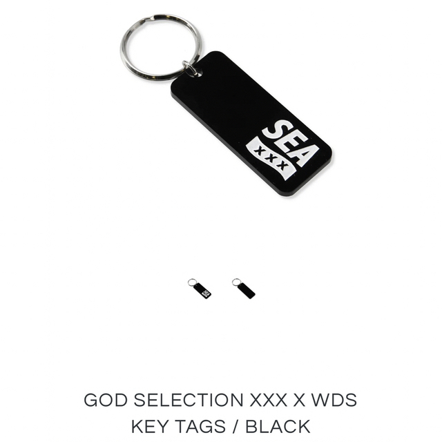GOD SELECTION XXX X WDS KEY TAGS 限定予約商品 | フリマアプリ ラクマ