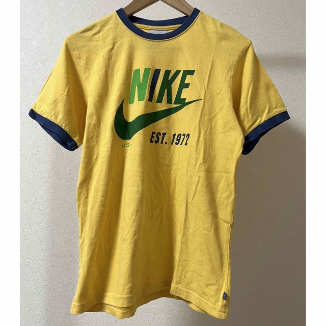 NIKE MLB パイレーツ プリント半袖Tシャツ イエロー メンズM