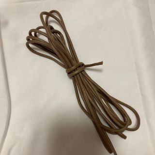 ワックスコード　資材　ハンドメイド　オーク　キャメル　(生地/糸)