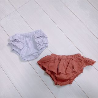 スリーコインズ(3COINS)のかぼちゃ＊フリルパンツ　2枚set / 未使用(パンツ)