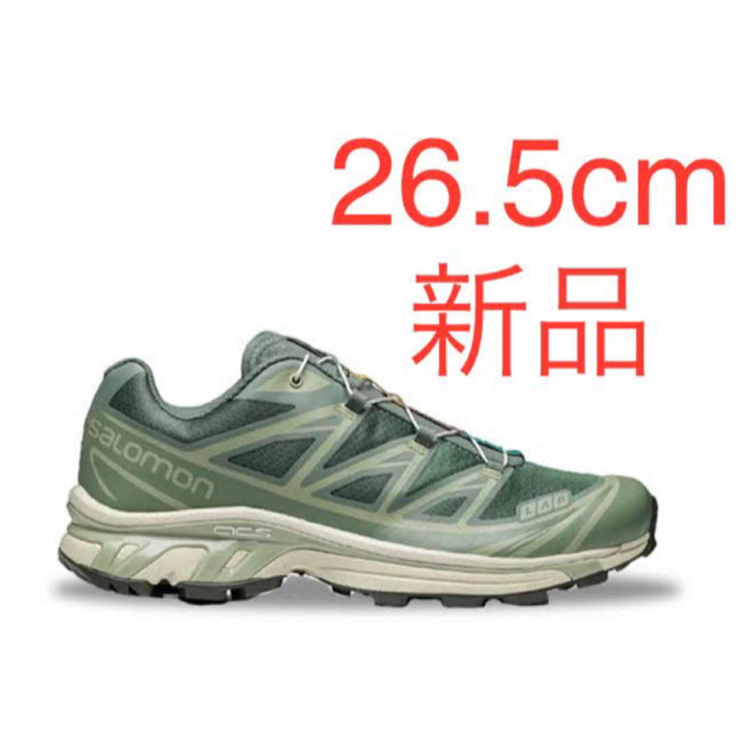 【新品】Salomon サロモン XT-6 ADV 緑　グリーン　26.5cm