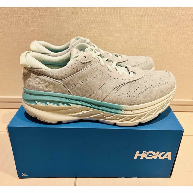HOKA ONE ONE(ホカオネオネ)のHoka Bondi L SUEDE メンズの靴/シューズ(スニーカー)の商品写真