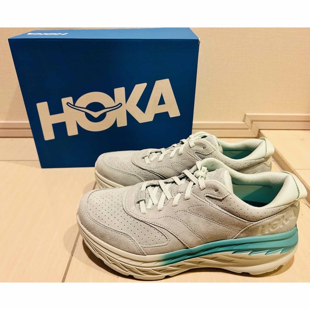 HOKA ONE ONE(ホカオネオネ)のHoka Bondi L SUEDE メンズの靴/シューズ(スニーカー)の商品写真