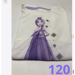 アナトユキノジョオウ(アナと雪の女王)のアナ雪　Tシャツ　120(Tシャツ/カットソー)