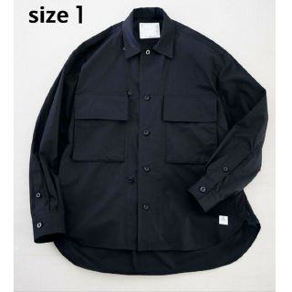 サカイ(sacai)のsize２ 新品 sacai コットン ポプリン シャツ(シャツ)