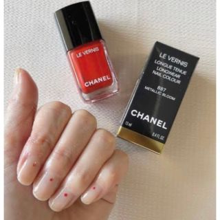 シャネル(CHANEL)のCHANEL❤️未開封ヴェルニ限定♯887メタリックブルーム❤️(マニキュア)